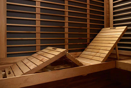 Miracle Sauna - Premium Black Box Far Infrared Sauna: 4 Person