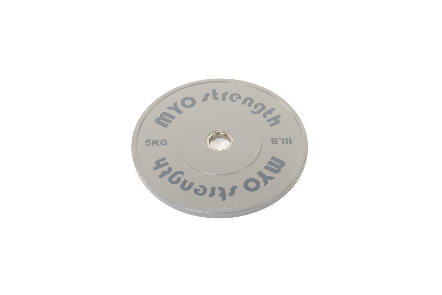 MYO Strength Olympic Solid Rubber Coloured Bumper Plates