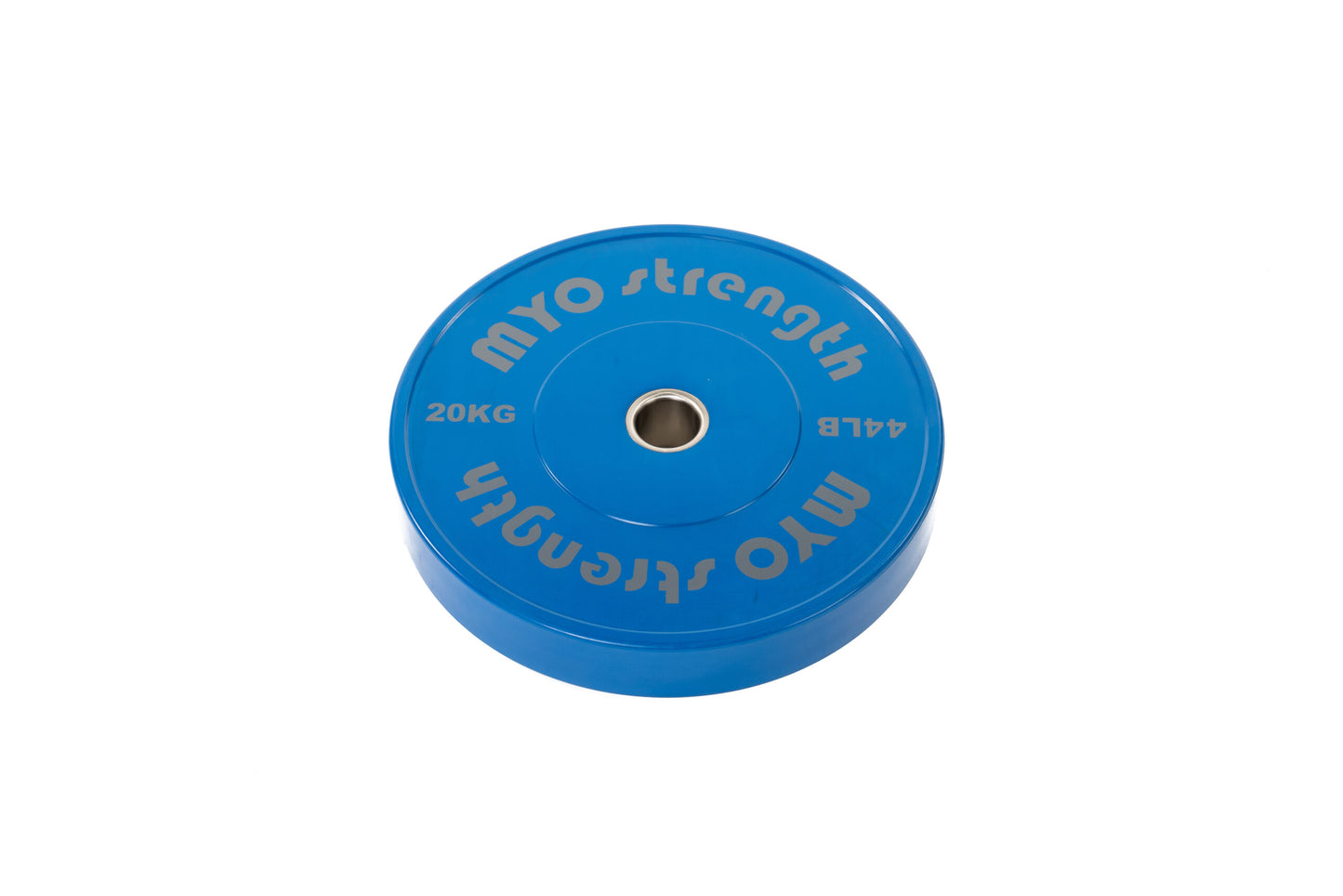 MYO Strength Olympic Solid Rubber Coloured Bumper Plates