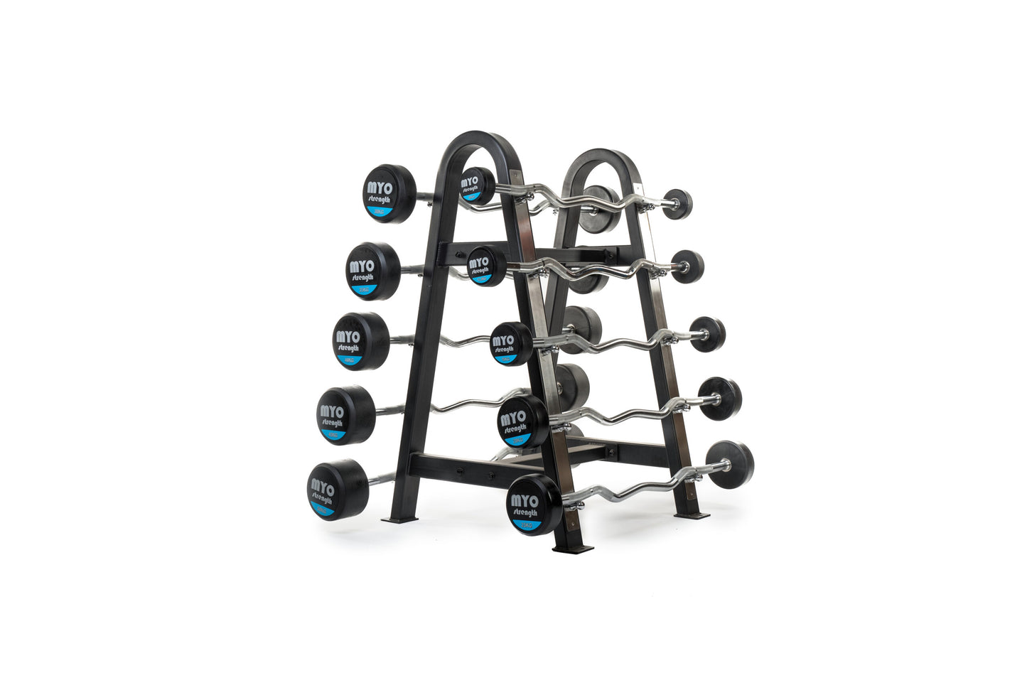 MYO Strength 10 Bar Double Sided Barbell Rack