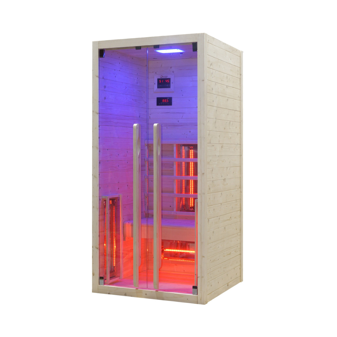 Global Relax - DHARANI S1 - Indoor Infrared Sauna For 1 Person