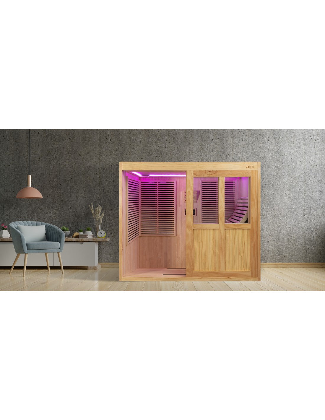 Global Relax - DHARANI S1 PLUS - FULL BODY RECLINING SAUNA