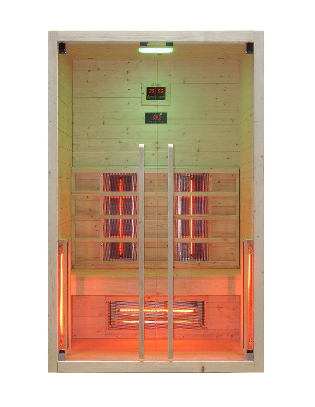 Global Relax - DHARANI S2 PLUS - Infrared Indoor Sauna For 1/2 People