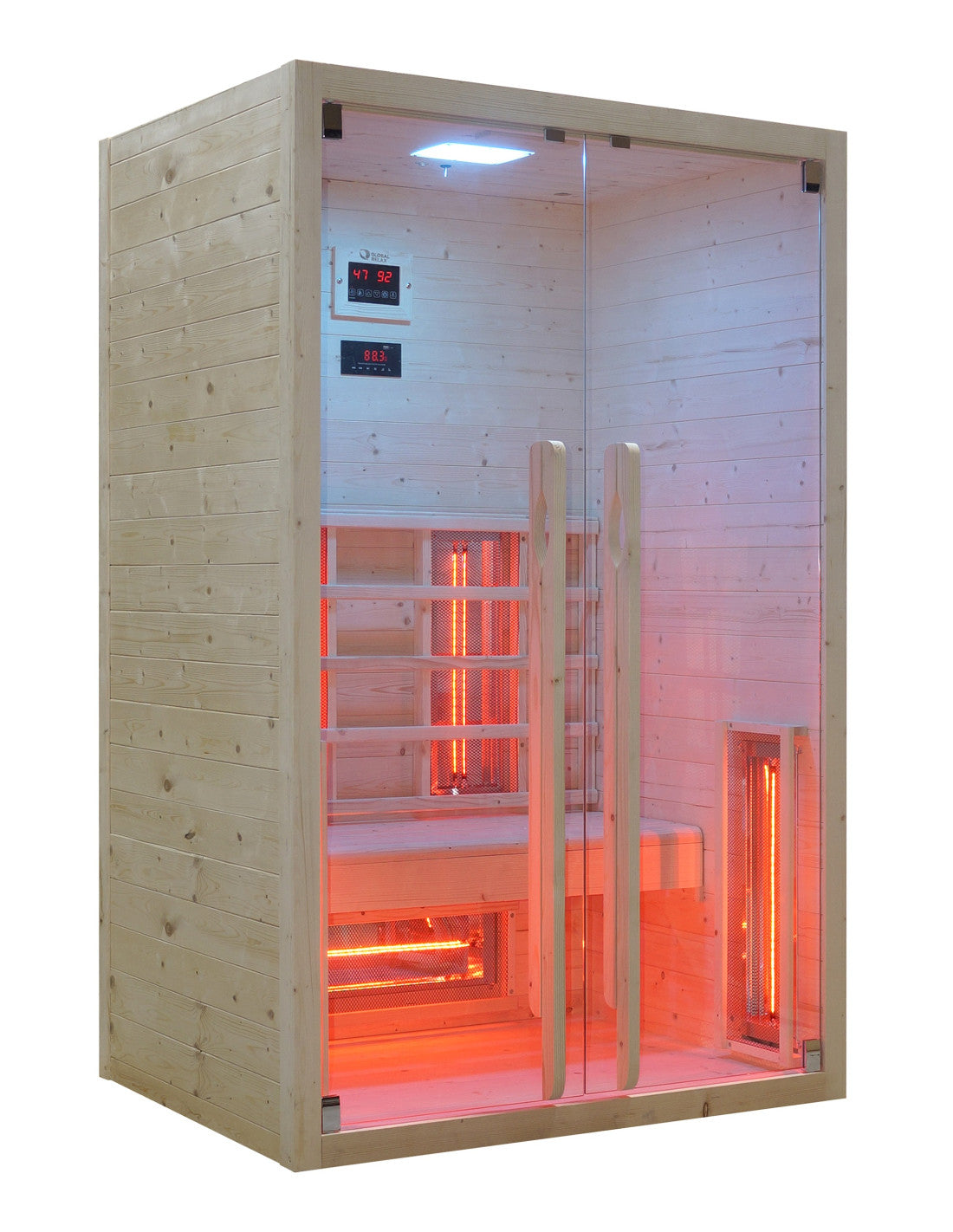 Global Relax - DHARANI S2 PLUS - Infrared Indoor Sauna For 1/2 People