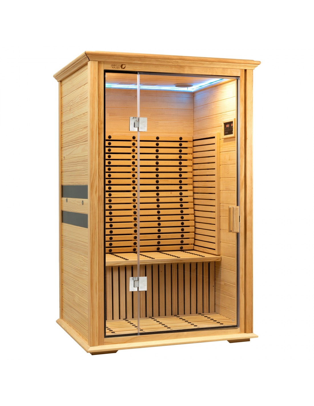 Global Relax - DHARANI S2 - Indoor Carbon Panel Sauna for 1/2 Persons