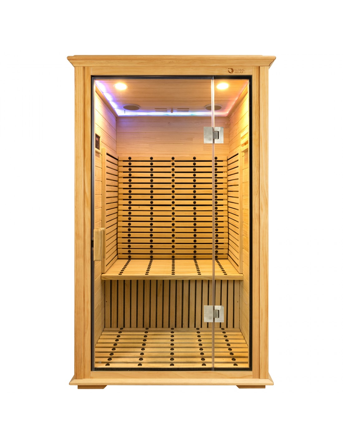 Global Relax - DHARANI S2 - Indoor Carbon Panel Sauna for 1/2 Persons