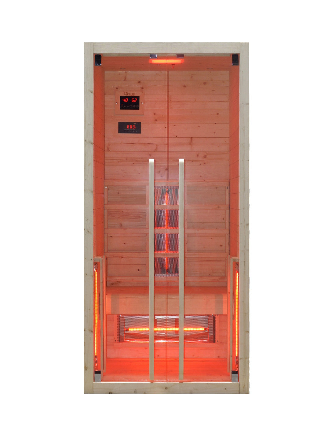 Global Relax - DHARANI S1 - Indoor Infrared Sauna For 1 Person