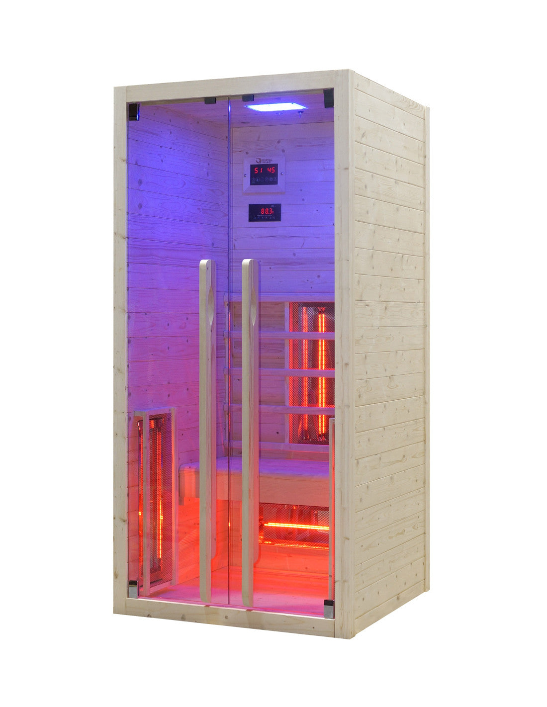 Global Relax - DHARANI S2 PLUS - Infrared Indoor Sauna For 1/2 People