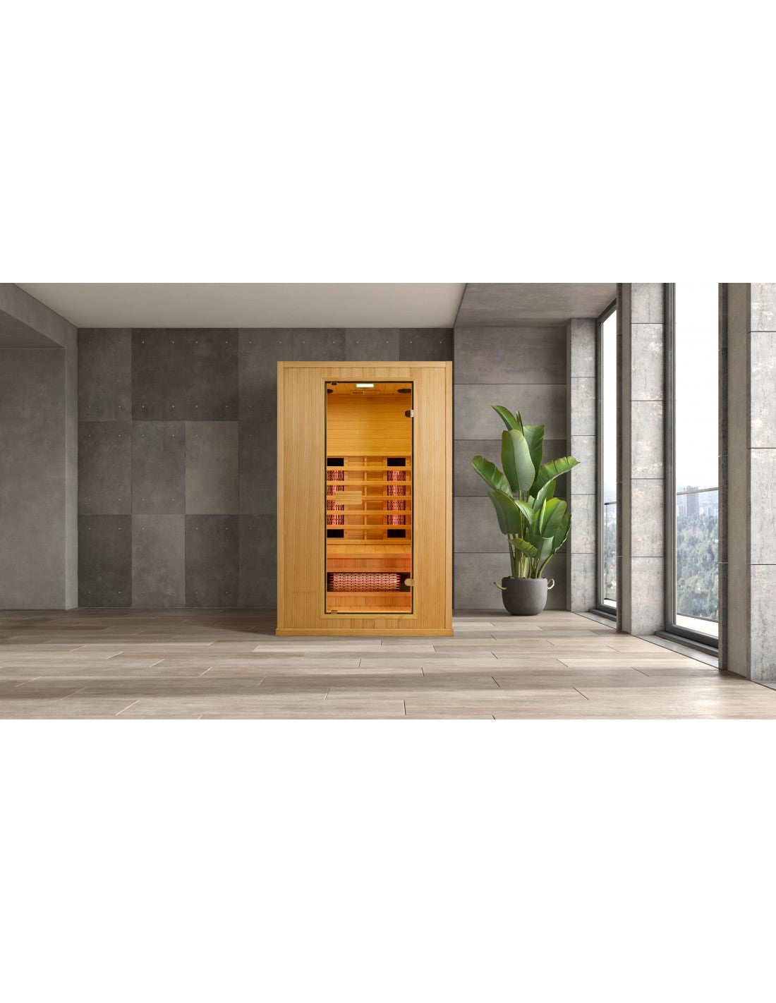 Global Relax - DHARANI S2 PREMIUM - Indoor Infrared Sauna For 1/2 Persons