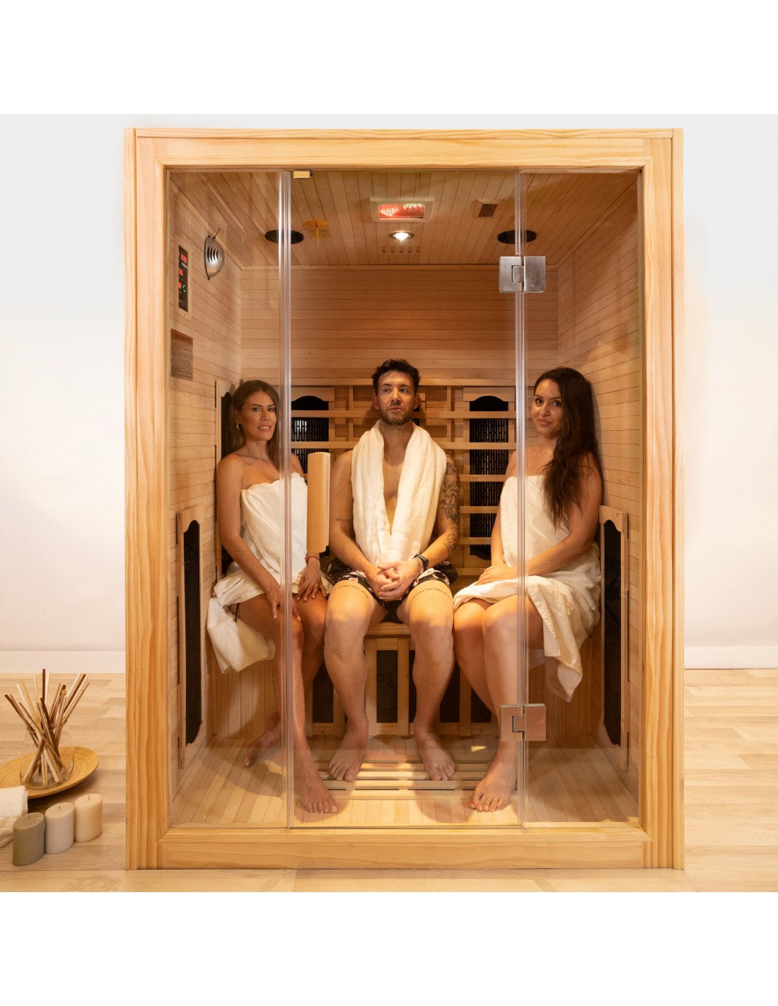 Global Relax - DHARANI S3 - FULL BODY SAUNA 3 PERSONS