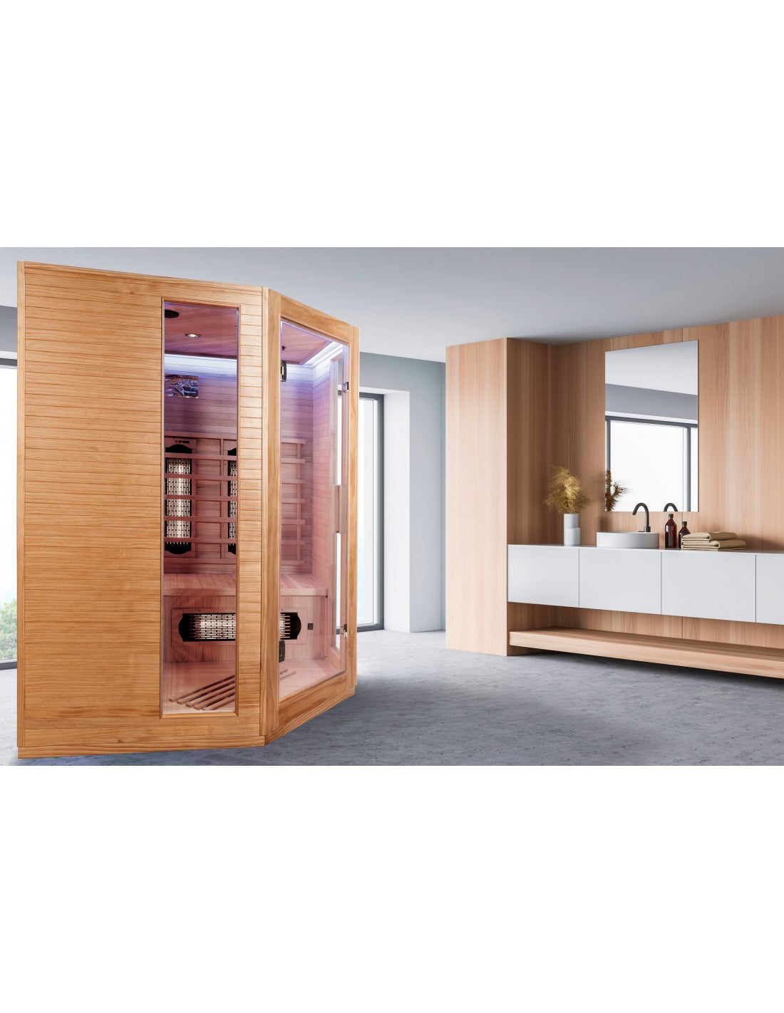 Global Relax - DHARANI S4 - FULL BODY SAUNA 4 PERSONS