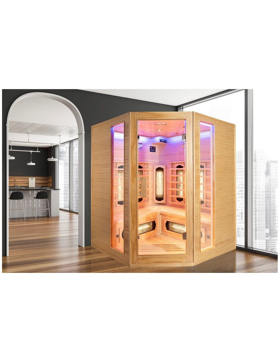 Global Relax - DHARANI S4 - FULL BODY SAUNA 4 PERSONS