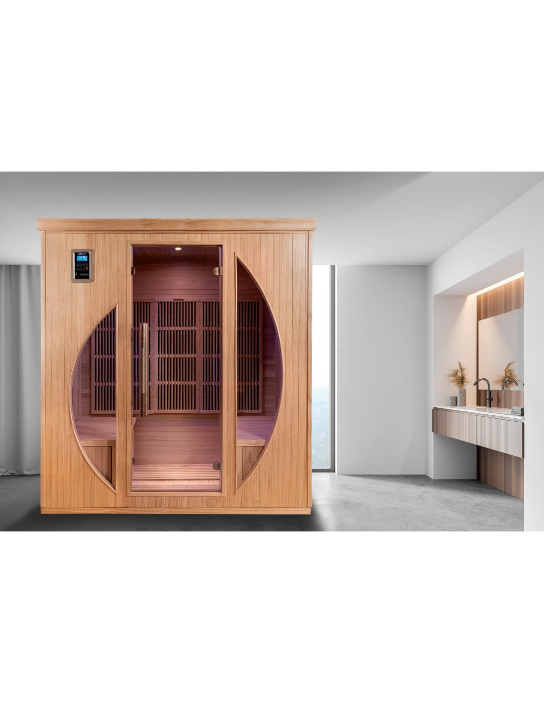 Global Relax - DHARANI S4 PREMIUM - FULL BODY SAUNA 4 PERSONS