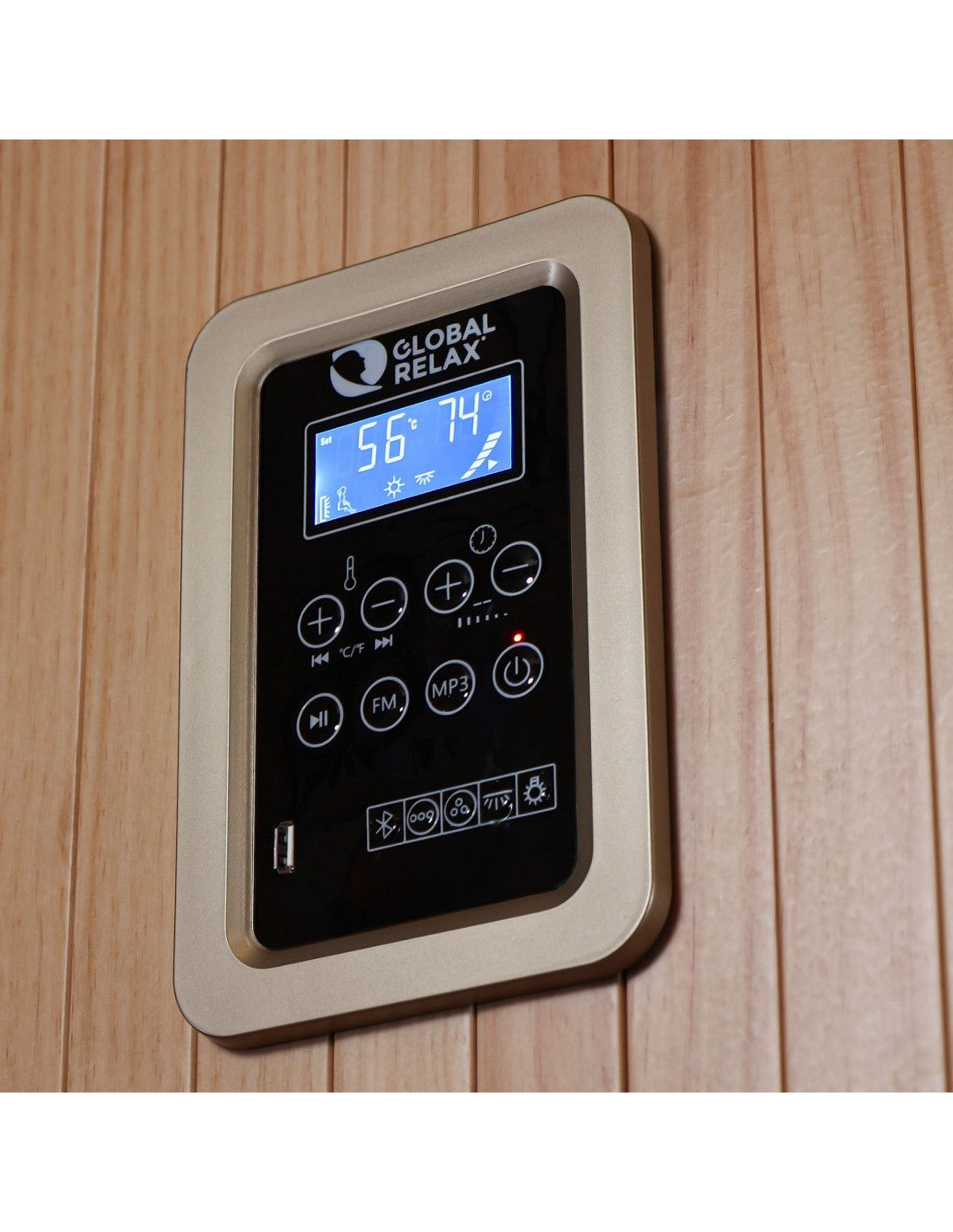 Global Relax - DHARANI S4 PREMIUM - FULL BODY SAUNA 4 PERSONS