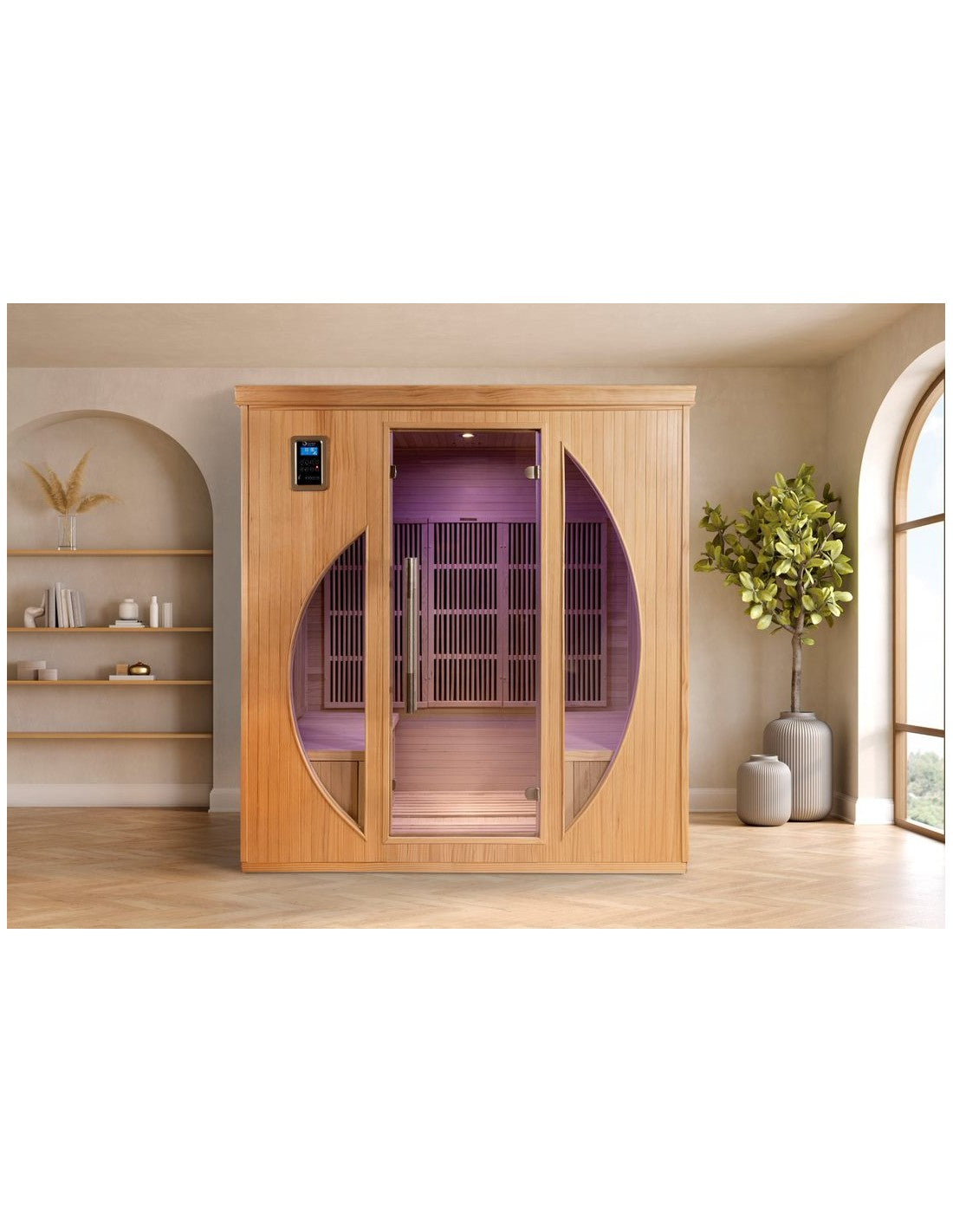 Global Relax - DHARANI S4 PREMIUM - FULL BODY SAUNA 4 PERSONS