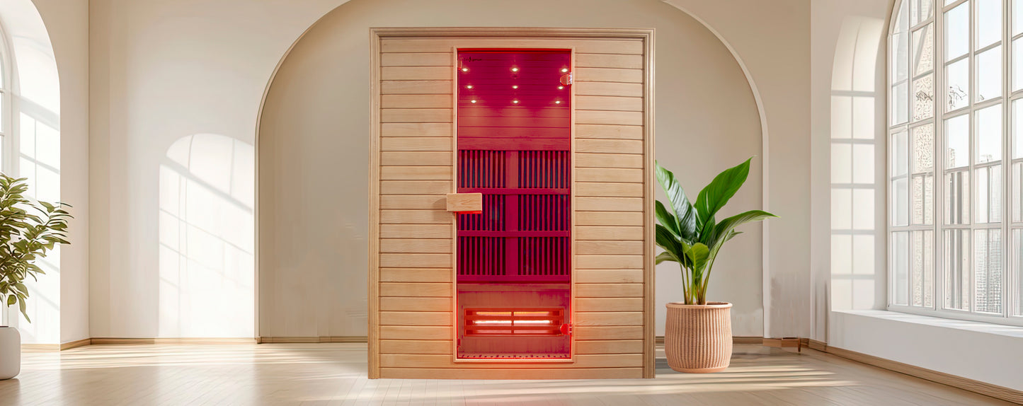 Insignia - KY008 - 2 Person Infrared Sauna