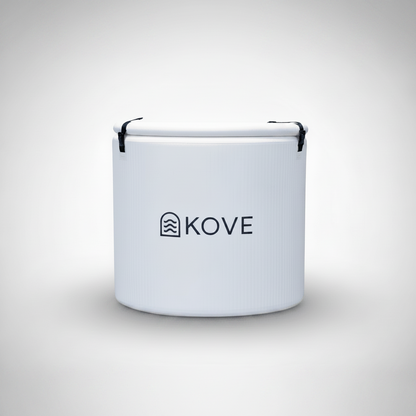 KOVE Core Ice Bath – Premium Upright Cold Plunge - Full Body Immersions - 450L (Chiller Compatible)