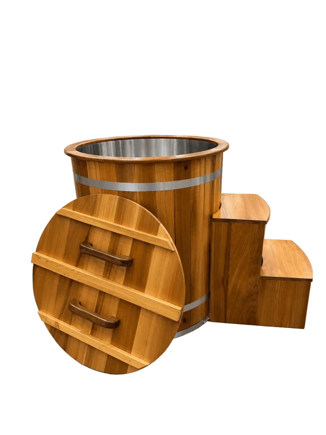 KOVE Cedar Ice Bath – Upright Cold Plunge