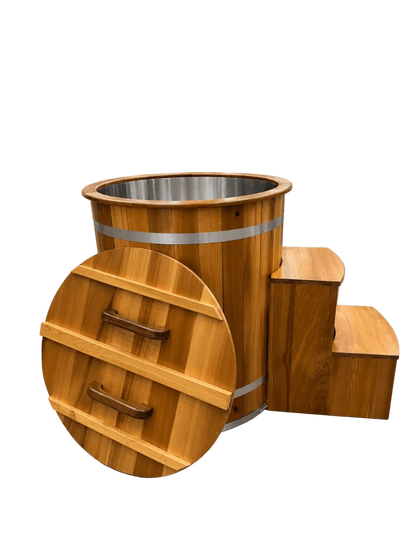 KOVE Cedar Ice Bath – Upright Cold Plunge