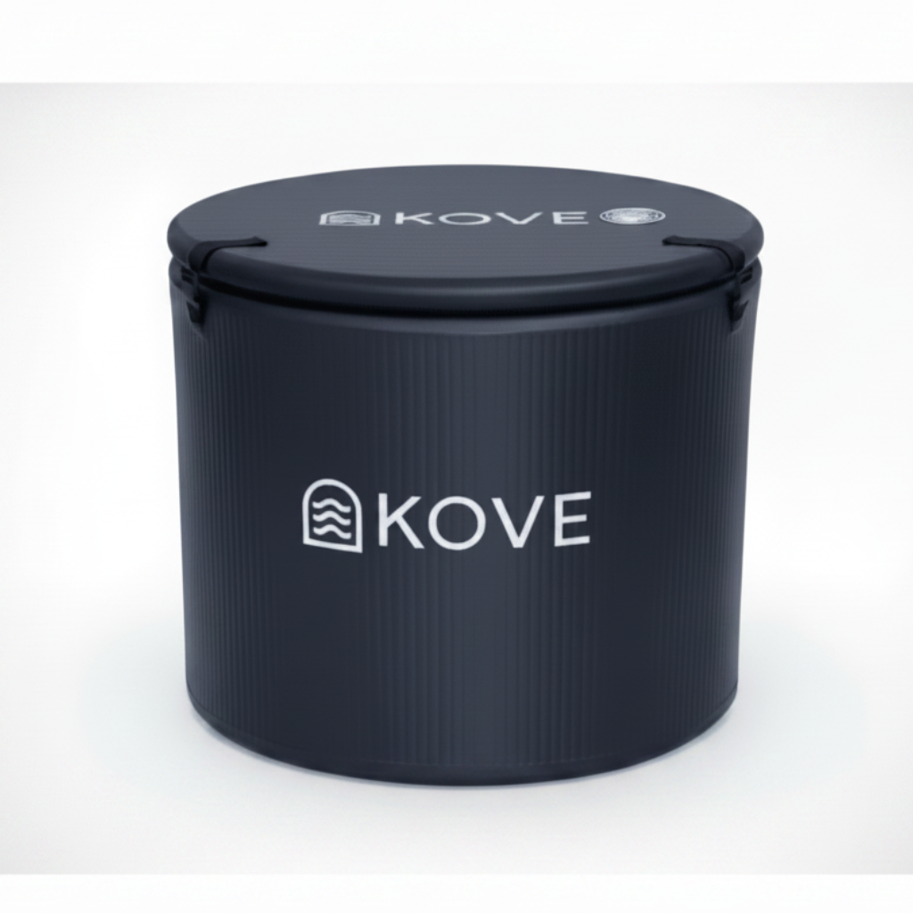 KOVE Core Ice Bath – Premium Upright Cold Plunge - Full Body Immersions - 450L (Chiller Compatible)