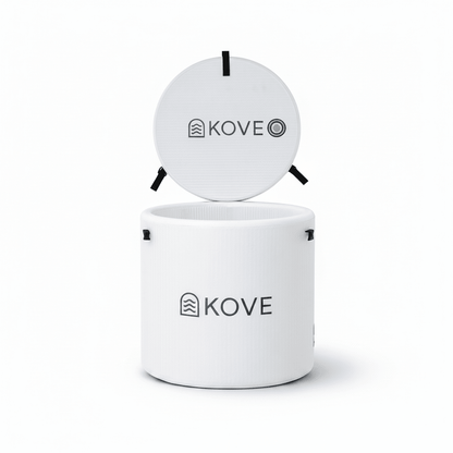 KOVE Core Ice Bath – Premium Upright Cold Plunge - Full Body Immersions - 450L (Chiller Compatible)