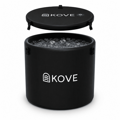KOVE Core Ice Bath – Premium Upright Cold Plunge - Full Body Immersions - 450L (Chiller Compatible)
