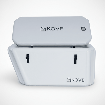 KOVE Elite Ice Bath – Premium Ergonomic Reclined Cold Plunge - Full Body Immersion - 450L (Chiller Compatible)