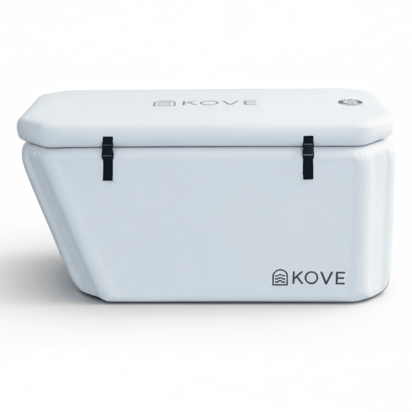 KOVE Elite Ice Bath – Premium Ergonomic Reclined Cold Plunge - Full Body Immersion - 450L (Chiller Compatible)
