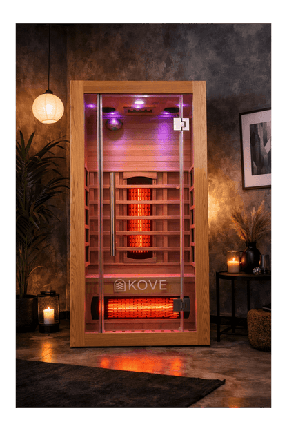KOVE Full Spectrum Infrared Sauna – 1 Person