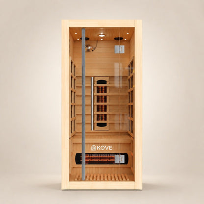 KOVE Full Spectrum Infrared Sauna – 1 Person