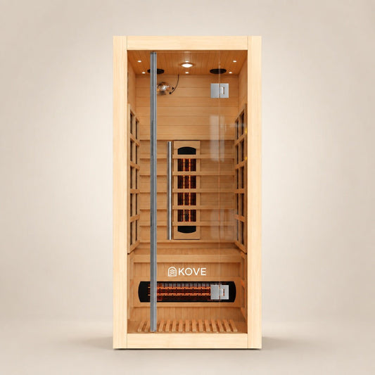 KOVE Full Spectrum Infrared Sauna – 1 Person