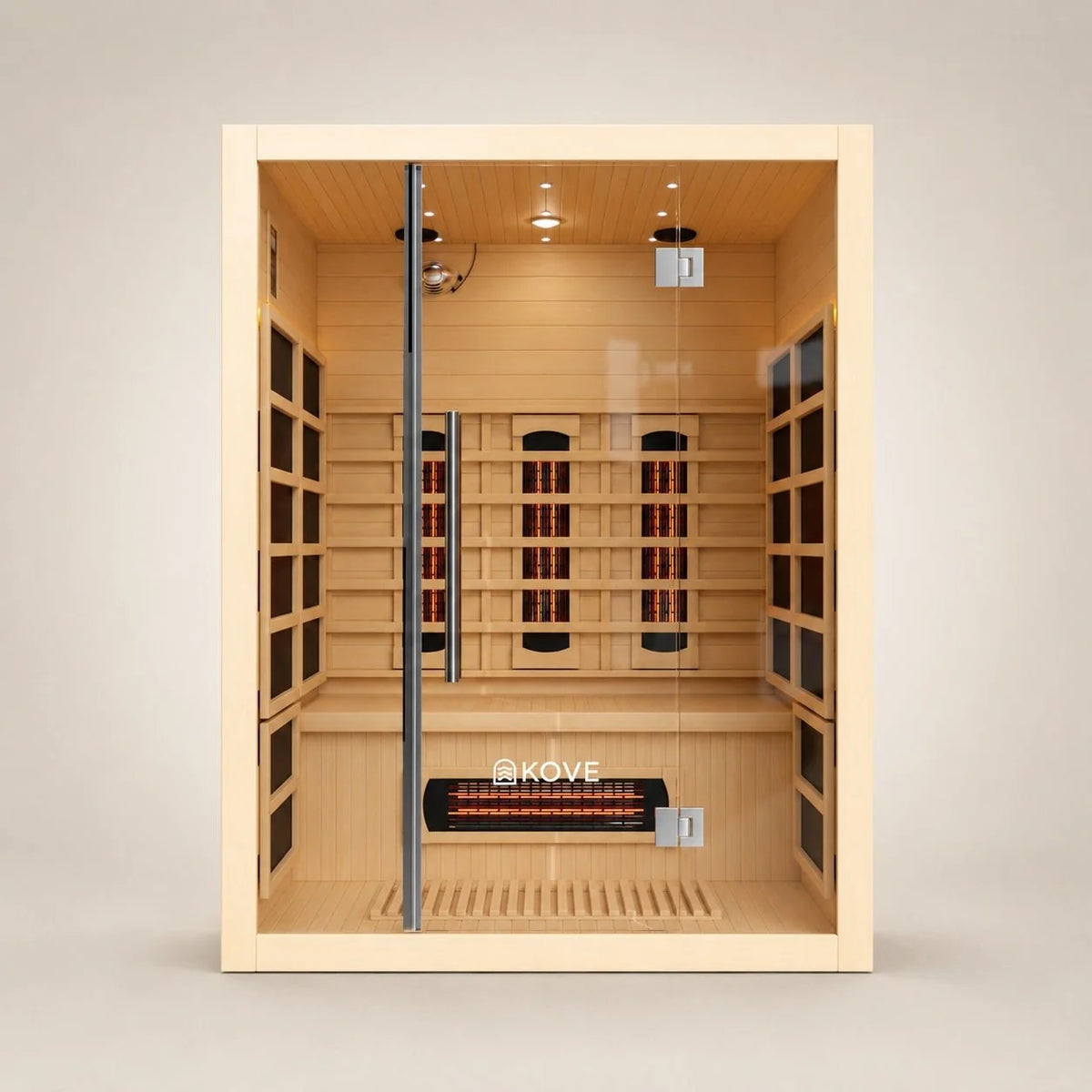 KOVE Full Spectrum Infrared Sauna – 3 Person