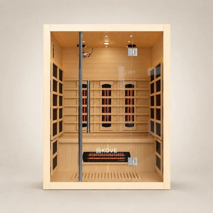 KOVE Full Spectrum Infrared Sauna – 3 Person
