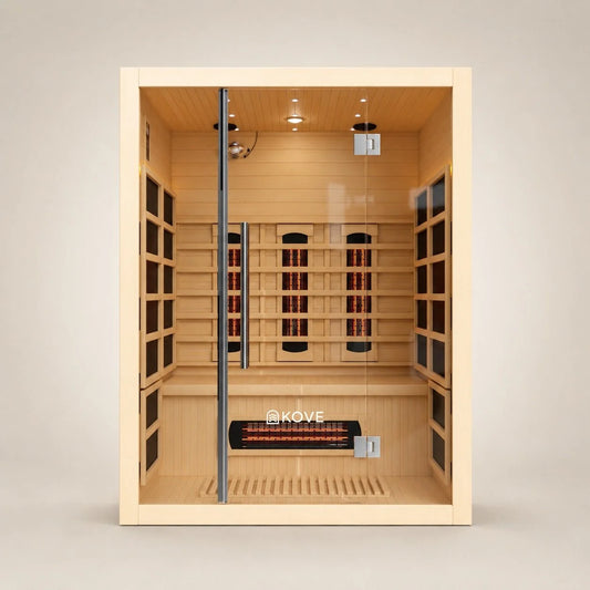 KOVE Full Spectrum Infrared Sauna – 3 Person