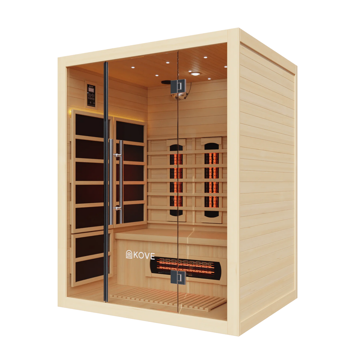 KOVE Full Spectrum Infrared Sauna – 3 Person