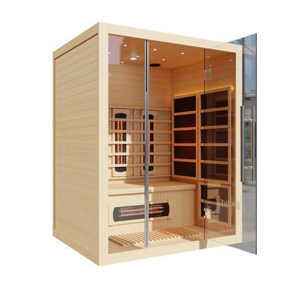 KOVE Full Spectrum Infrared Sauna – 3 Person