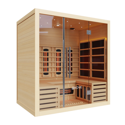 KOVE Full Spectrum Infrared Sauna – 4 Person
