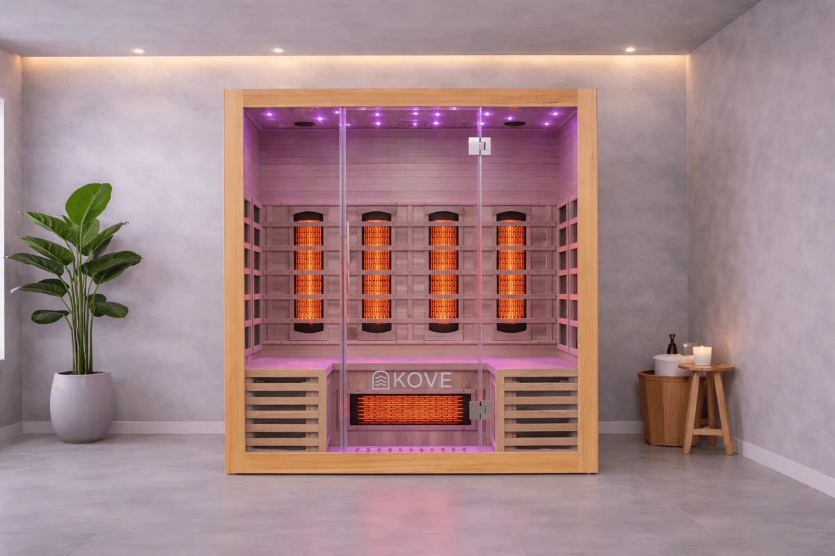 KOVE Full Spectrum Infrared Sauna – 4 Person