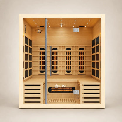 KOVE Full Spectrum Infrared Sauna – 4 Person