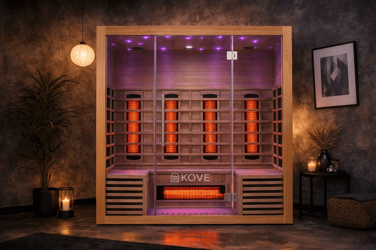 KOVE Full Spectrum Infrared Sauna – 4 Person