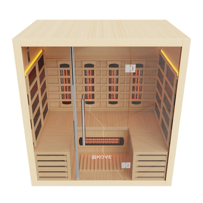 KOVE Full Spectrum Infrared Sauna – 4 Person