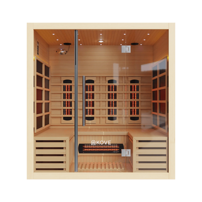 KOVE Full Spectrum Infrared Sauna – 4 Person