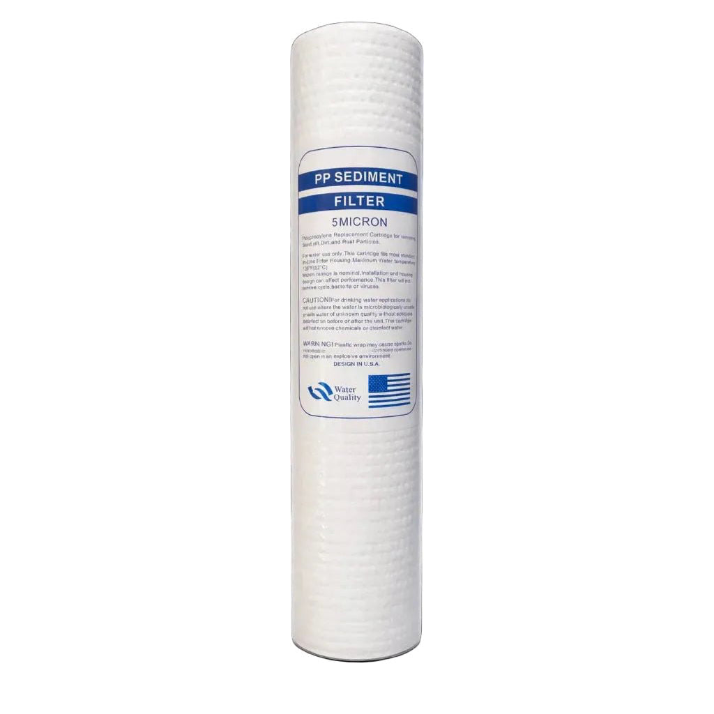 KOVE Pro Ice Bath 5 Micron Filter Cartridges – 10 inch - Pack of 5