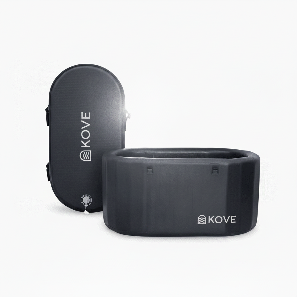 KOVE Pro Ice Bath – Premium Reclined Cold Plunge - Full Body Immersions - 450L (Chiller Compatible)