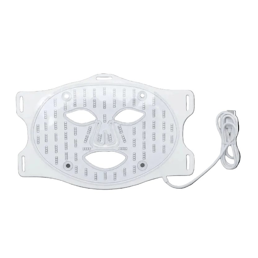 KOVE Red & Infrared LED Facial Mask – Multi-Wavelength Light Therapy with Cold Pack