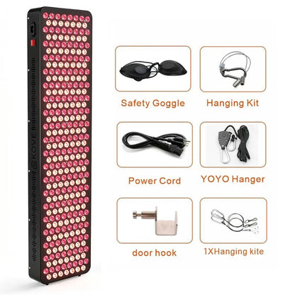 KOVE Red Light Panel Pro – Full-Body 660nm & 850nm Red Light Therapy