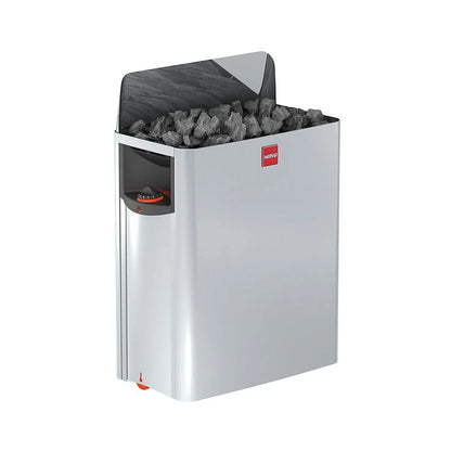 KOVE x Harvia The Wall SW60 6kW Sauna Heater – Stainless Steel Electric Heater with Built-In Controls