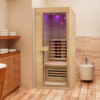 Insignia - KY001 - Infrared Sauna - 900mm x 900mm - Your Fitness Hub