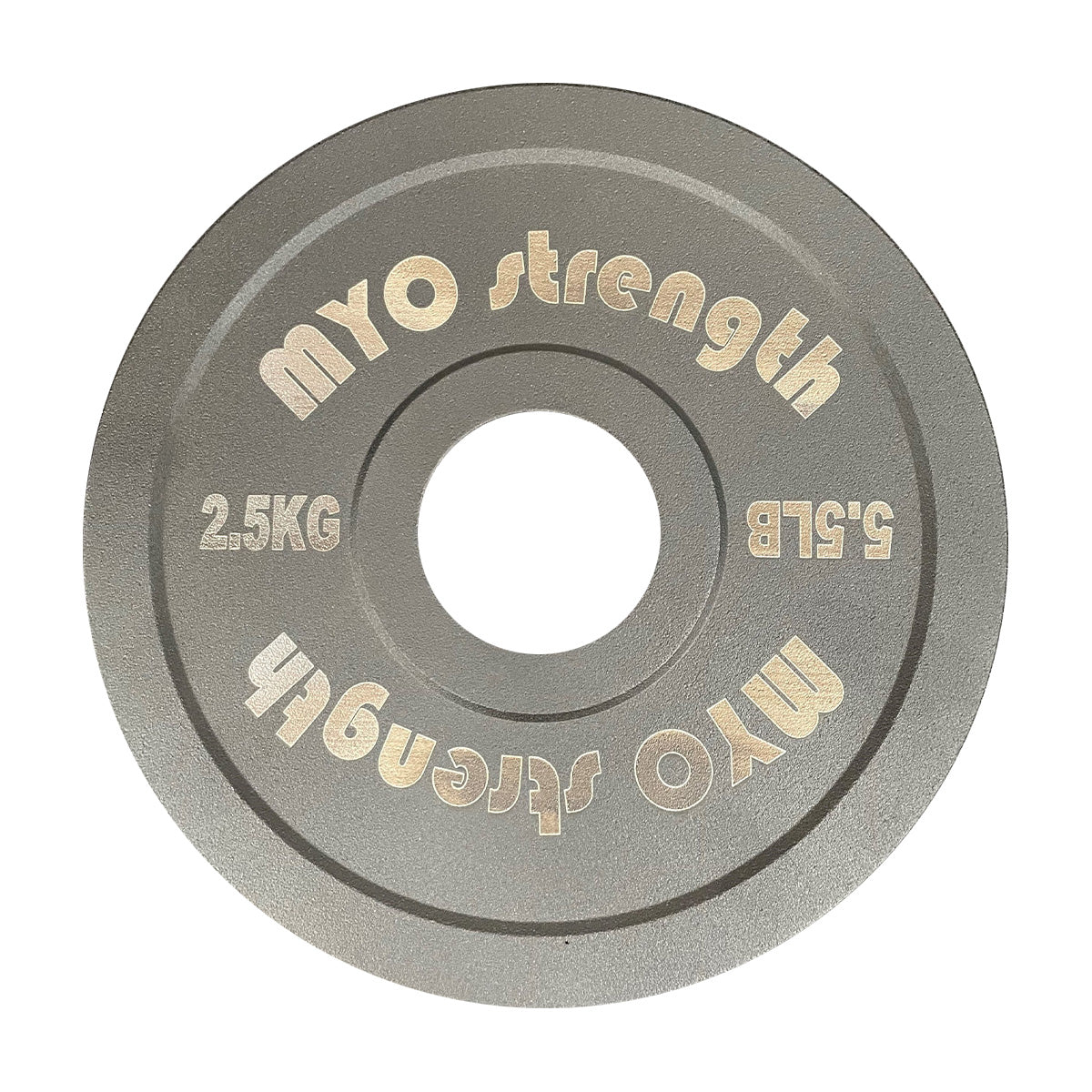 MYO Strength Steel Calibrated Plates