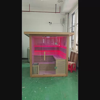 CenturaHeat - 4 Person Steam Outdoor Garden Sauna